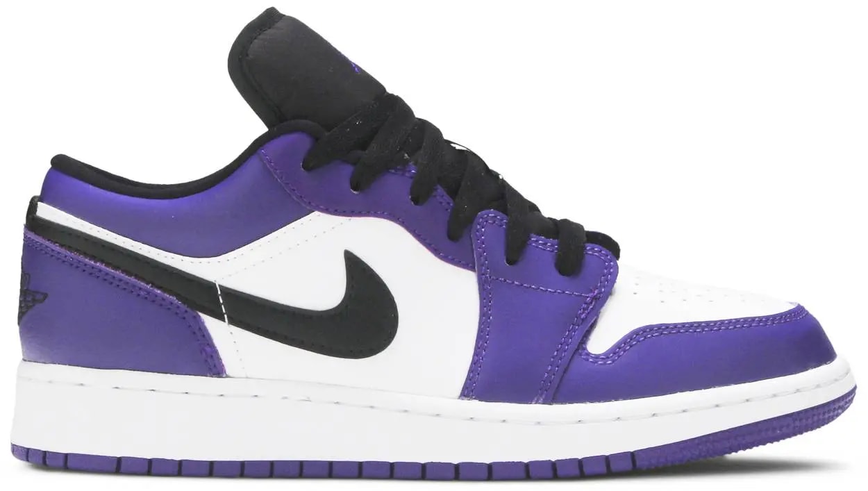 Giày Nike Air Jordan 1 Low GS 'Court Purple' 553560-500 — tieu-de: 36-5