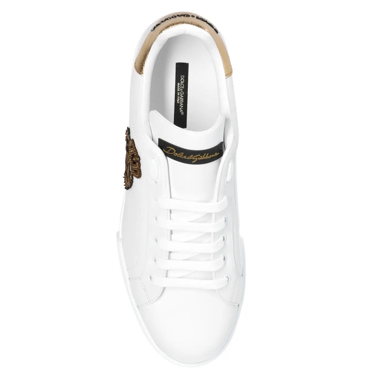 Giày Dolce &amp; Gabbana Portofino Low Top White CS1761-AH136-8I047 — ảnh 3