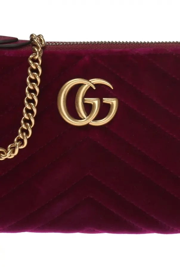 Túi Gucci GG Marmont Shoulder Bag Red 443447 9QIDT 5671 — ảnh 4