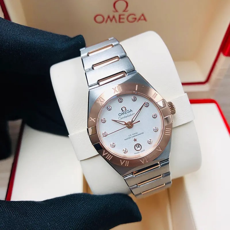 Đồng Hồ Omega Constellation Manhattan 'Rose Gold' 131-20-29-20-55-001 — ảnh 2