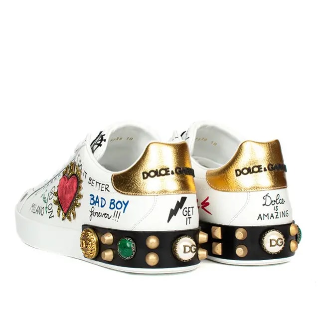 Giày Dolce &amp; Gabbana Portofino 'Graffiti' CS1759-AH029-8I049 — ảnh 4