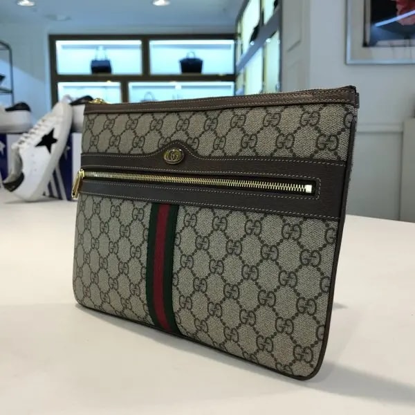 Túi Gucci Ophidia GG Supreme Pouch 17551 96IWS 8745 — ảnh 3