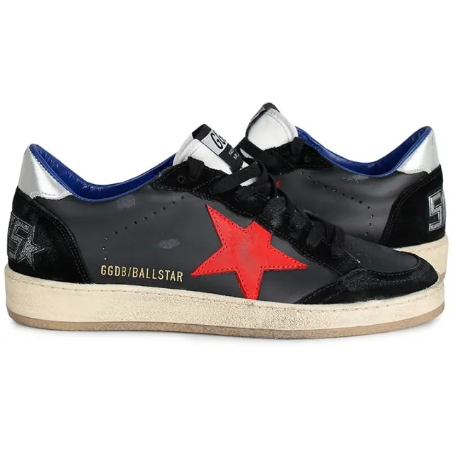 Giày Golden Goose Ball Star Black GMF00117-F000628-90208 — ảnh 4