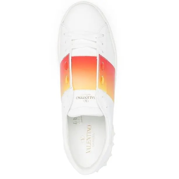 Giày Valentino Open Sneaker White Calfskin VY2S0830GRK3ZM — ảnh 4