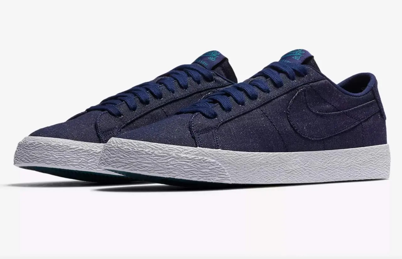 Giày Nike SB Zoom Blazer Low 'Navy' AH3370-400 — ảnh 5
