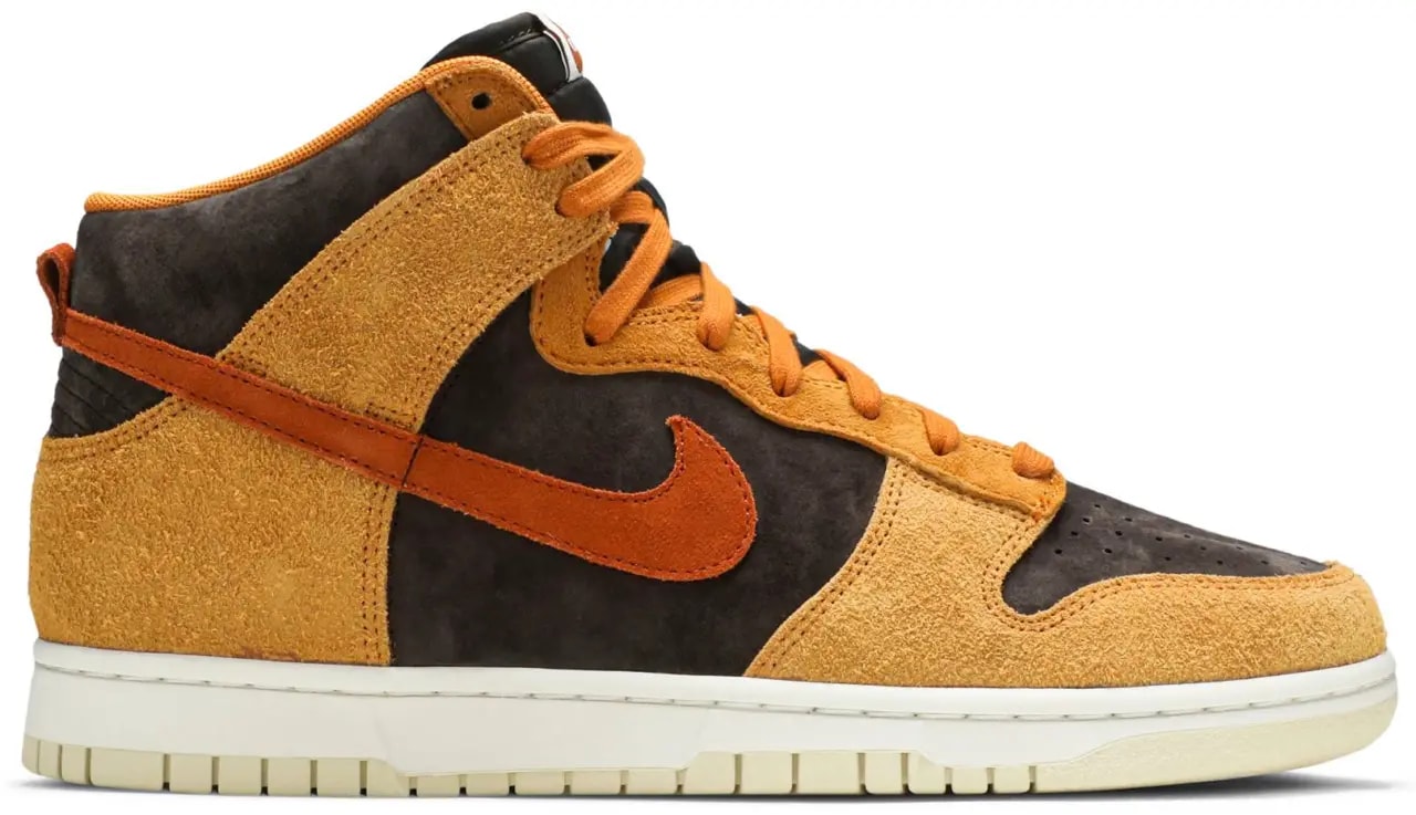 Giày Nike Dunk High Premium 'Dark Curry' DD1401-200 — kich-thuoc: 41