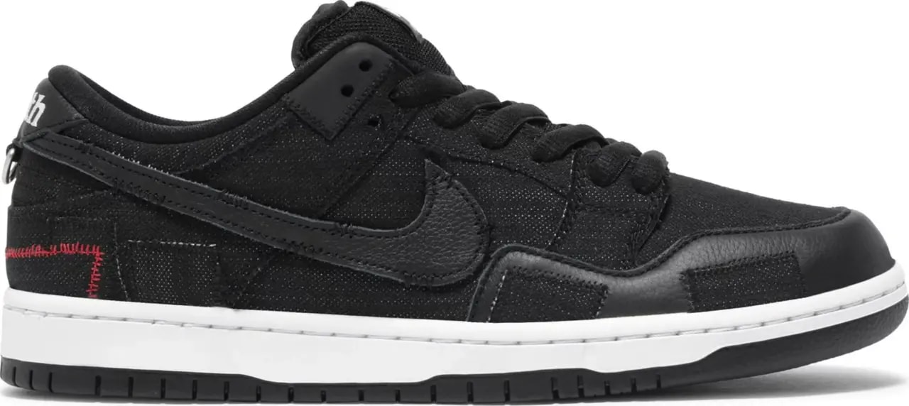 Giày Nike Wasted Youth x Dunk Low SB 'Black Denim' DD8386-001 — kich-thuoc: lien-he-order