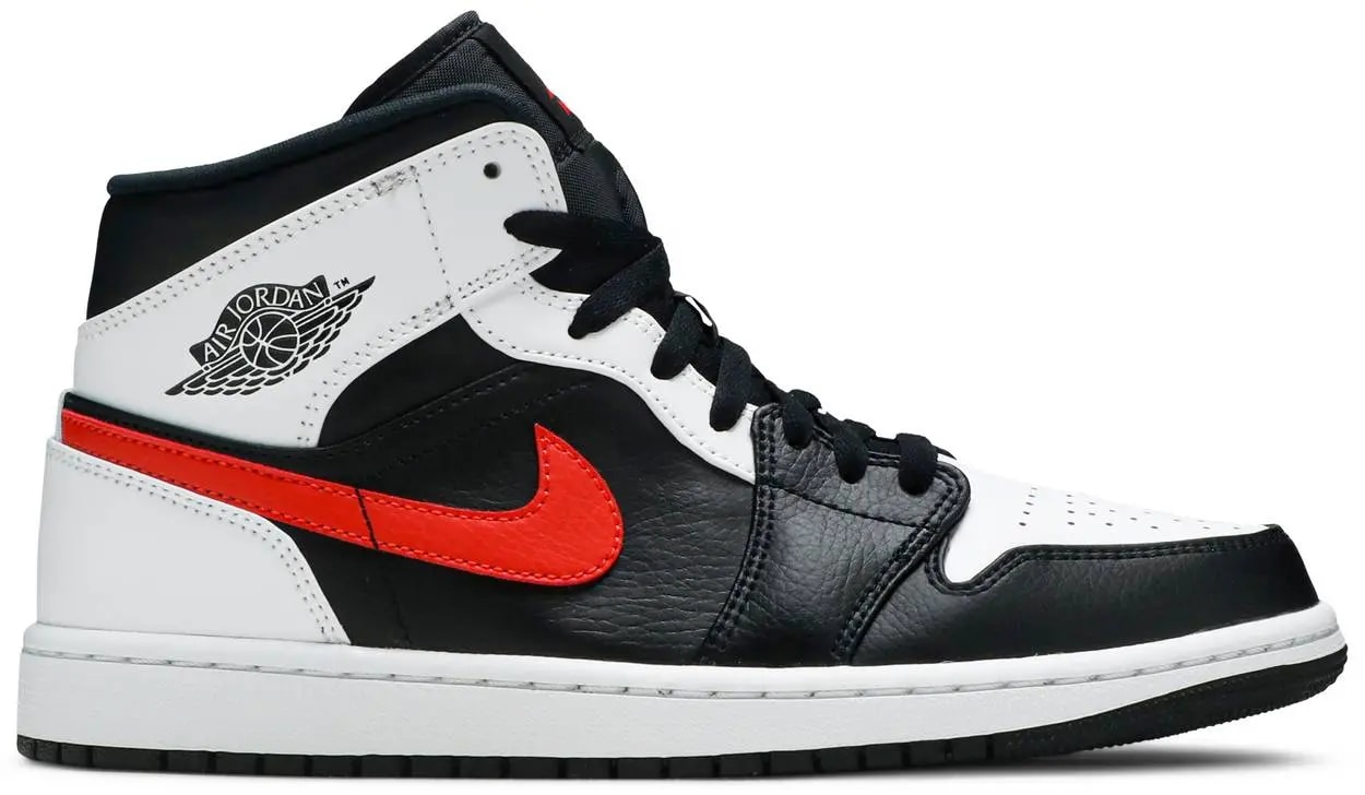 Giày Nike Air Jordan 1 Mid 'Chile Red' 554724-075 — kich-thuoc: 43