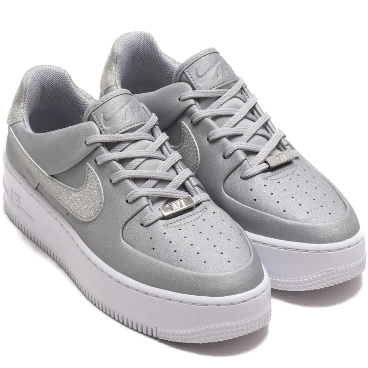 Giày Nike Air Force 1 Sage Low 'Metallic Silver' CQ7510-017 — ảnh 3