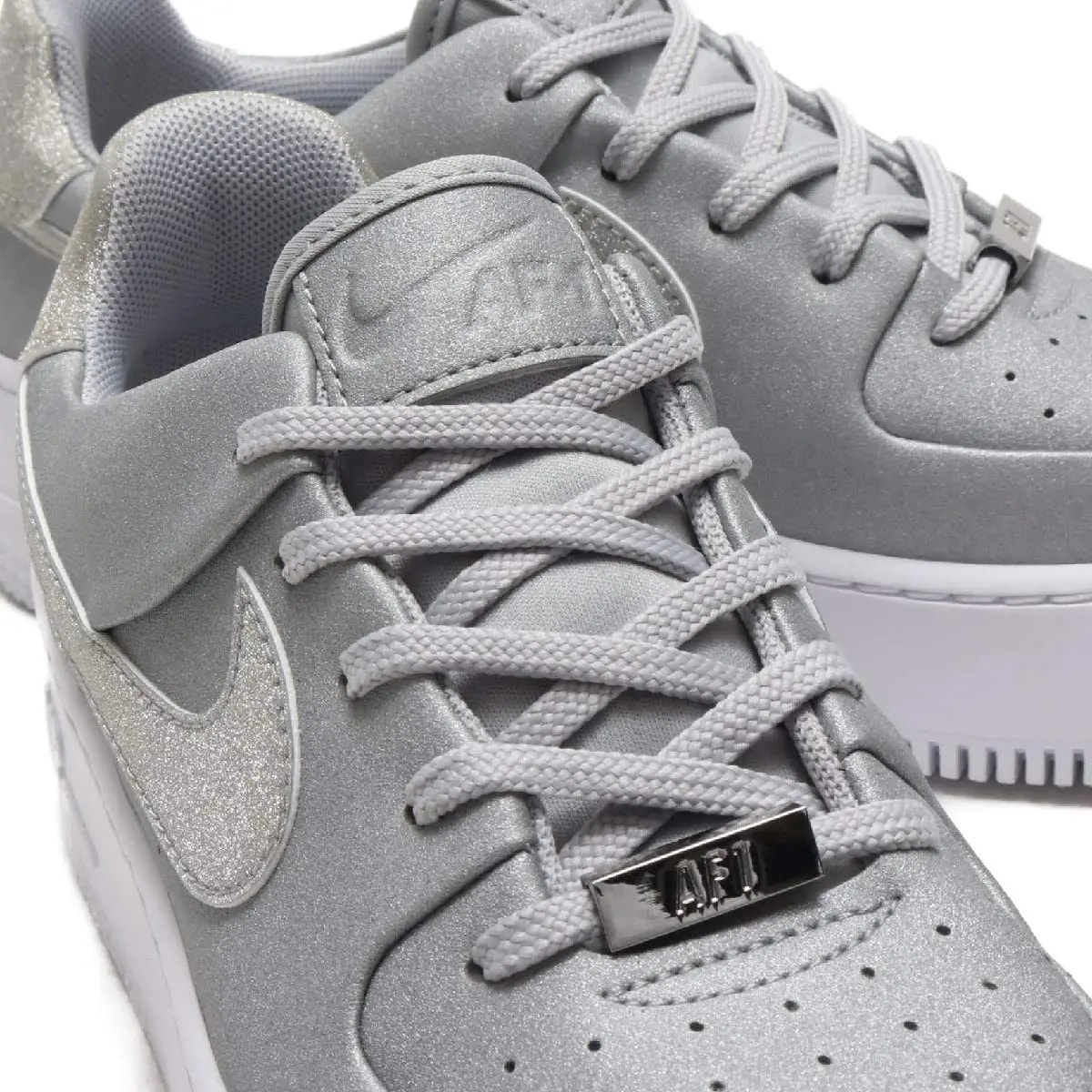 Giày Nike Air Force 1 Sage Low 'Metallic Silver' CQ7510-017 — ảnh 2