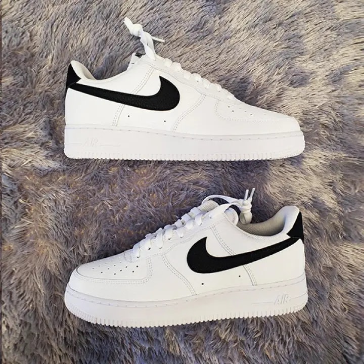Giày Nike Air Force 1 Low White Black CT2302-100 — ảnh 3