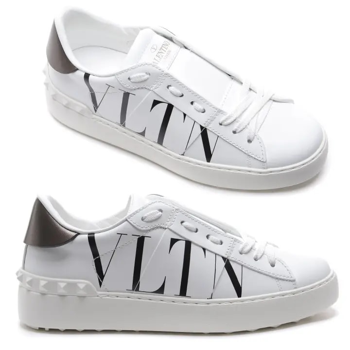 Giày Valentino Logo Open Sneakers TW2S0781 PST A01 — ảnh 4