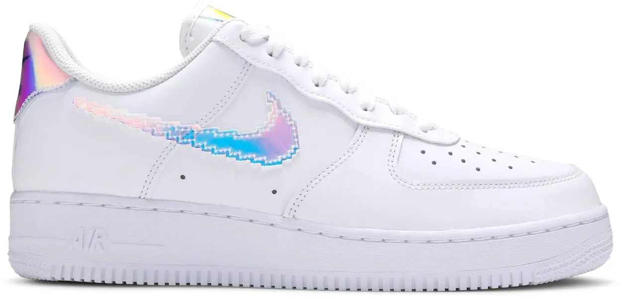 Giày Nike Air Force 1 Low 'Iridescent Pixel White' CV1699-100 — kich-thuoc: lien-he-order