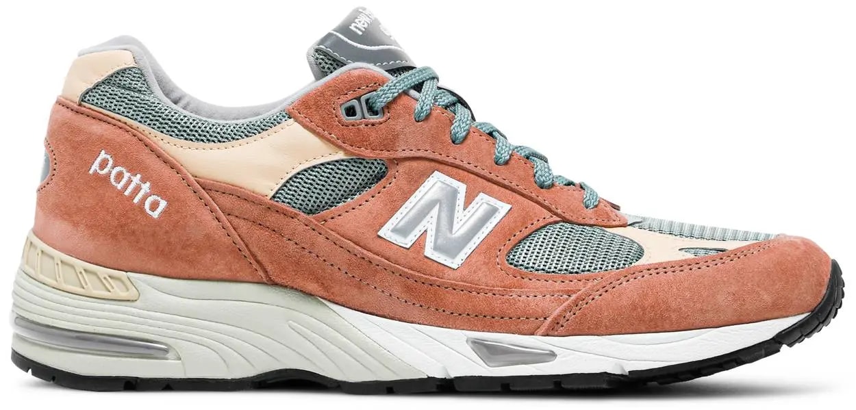 Giày New Balance Patta x 991 'Dusty Pink' M991PAT — kich-thuoc: lien-he-order