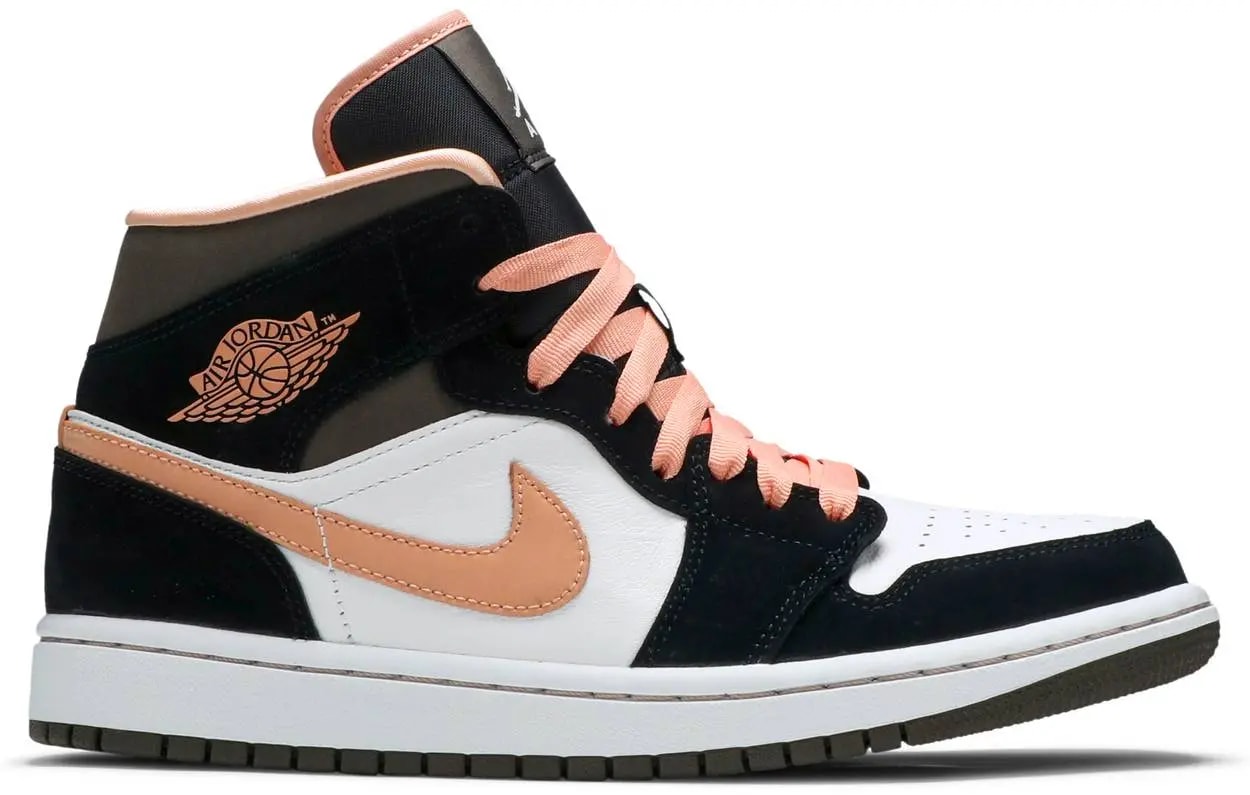 Giày Nike Wmns Air Jordan 1 Mid SE 'Peach Mocha' DH0210-100 — tieu-de: 37-5