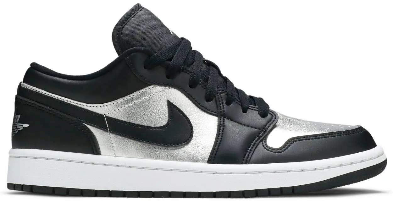 Giày Nike Air Jordan 1 Low SE Black Metallic Silver DA5551-001 — tieu-de: 37-5