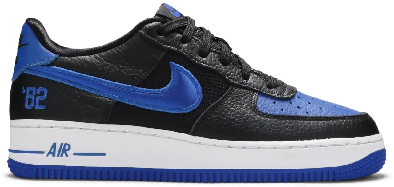 Giày Nike Air Force 1 LV8 GS 'Black Chile Racer Blue' DH0201-001 — kich-thuoc: lien-he-order