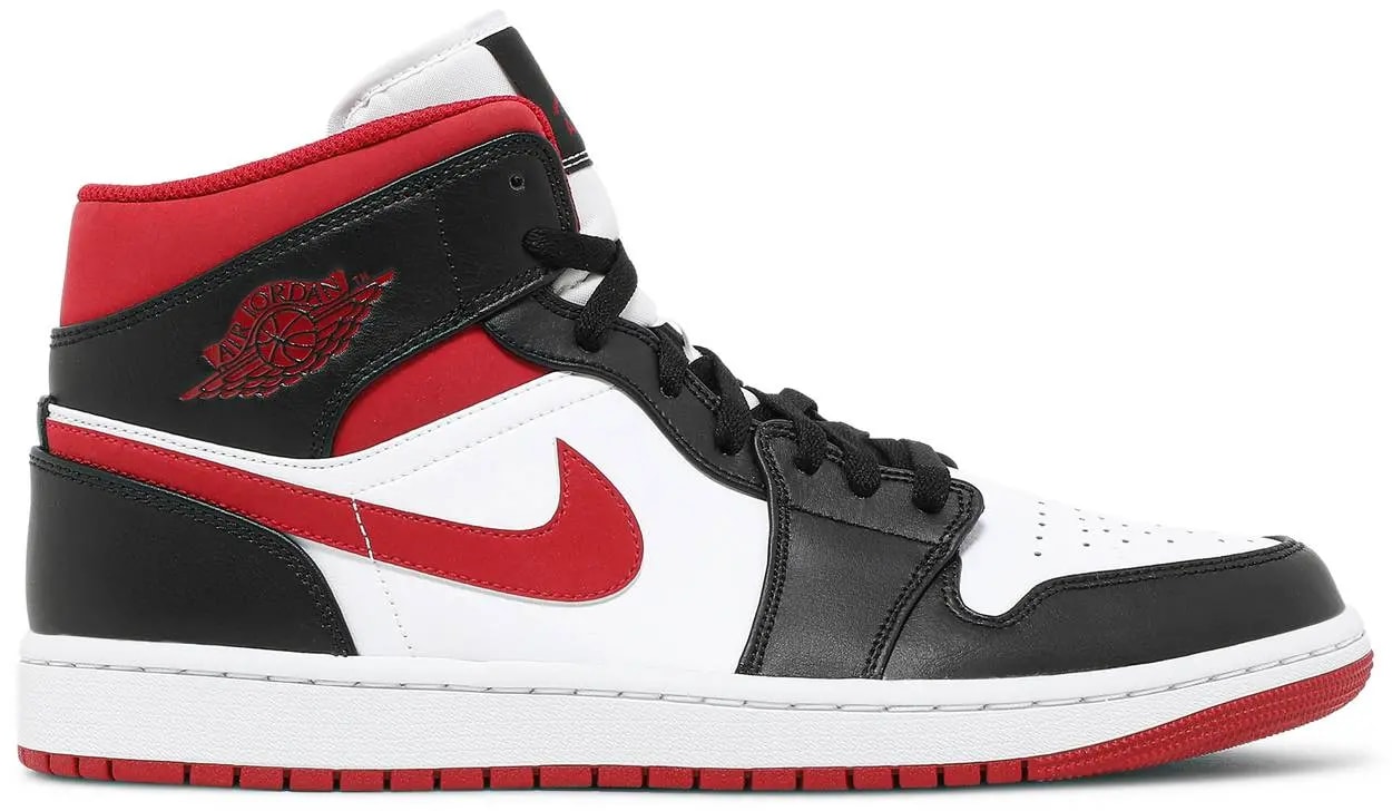 Giày Nike Air Jordan 1 Mid 'Metallic Red' 554724-122 — kich-thuoc: 40-5