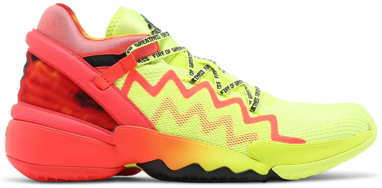 Giày Adidas D.O.N. Issue #2 'Fire of Greatness' H67570 — kich-thuoc: 40