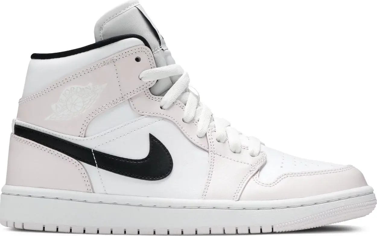 Giày Nike Wmns Air Jordan 1 Mid 'Barely Rose' BQ6472-500 — tieu-de: 37-5