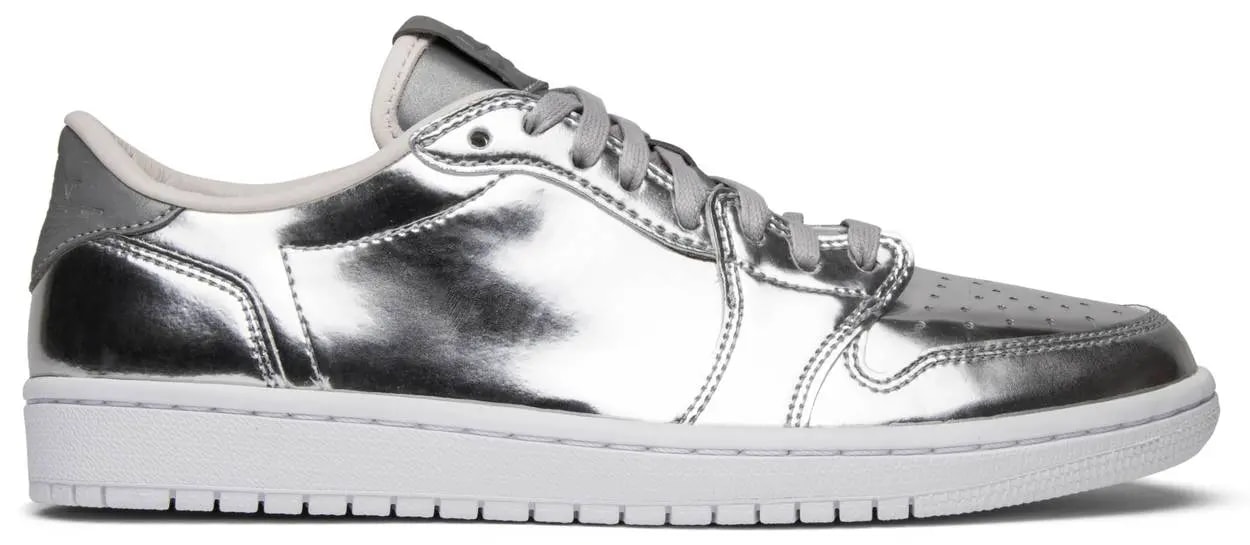 Giày Nike Air Jordan 1 Retro Low OG Pinnacle 'Metallic Silver' 852549-003 — kich-thuoc: 42