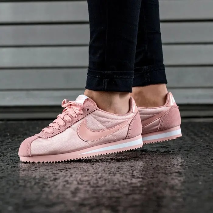 Giày Nike Wmns Classic Cortez Nylon 'Coral Stardust' 749864-606 — ảnh 2