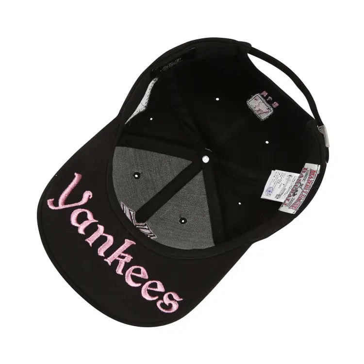Mũ MLB Diamond Curve NY Yankees Pink 32CP85931-50L — ảnh 2
