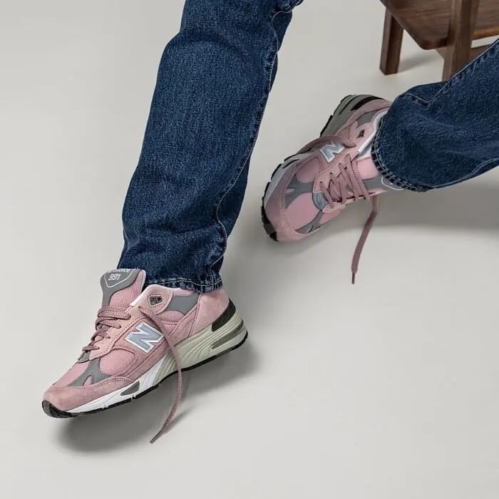 Giày New Balance 991 Made In England 'Pink' M991PNK — ảnh 4