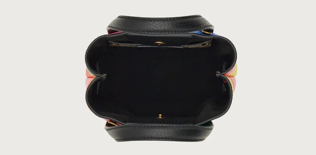 Túi Salvatore Ferragamo Gancini Minibag 'Mutil Color' 220024-755471 — ảnh 3