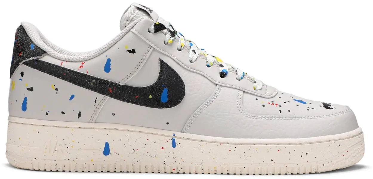 Giày Nike Air Force 1 '07 LV8 'Paint Splatter Light Bone' CZ0339-001 — kich-thuoc: lien-he-order