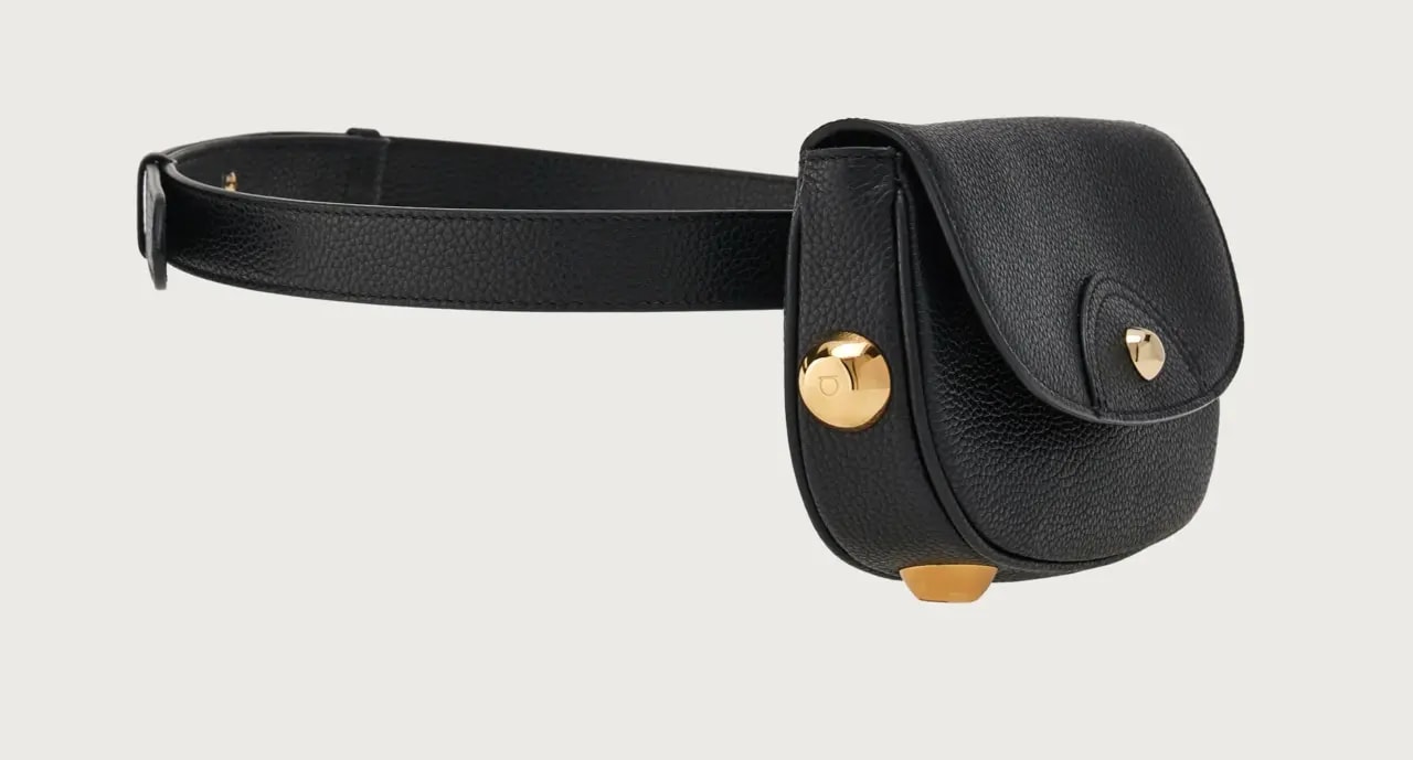 Túi Salvatore Ferragamo Ferragamo Glam Minibag 'Black' 220397-757004 — ảnh 4