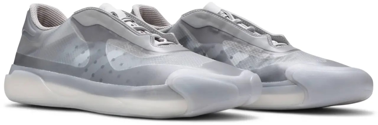 Giày Prada x Luna Rossa 21 'Matte Silver' FW1079 — ảnh 2