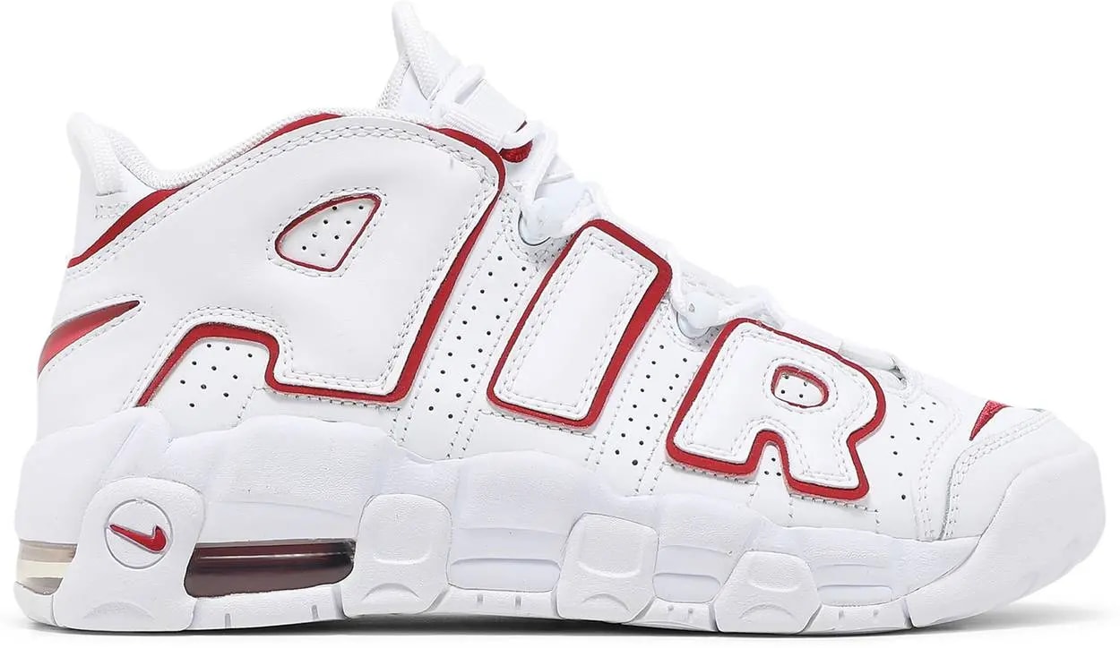 Giày Nike Air More Uptempo GS 'White Varsity Red' 2021 DJ5988-100 — kich-thuoc: 36.5