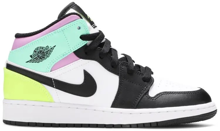 Giày Nike Air Jordan 1 Mid GS 'Pastel' 554725-175 — kich-thuoc: lien-he-order Giày Nike Air Jordan 1 Mid GS 'Pastel' 554725-175 — kich-thuoc: lien-he-order