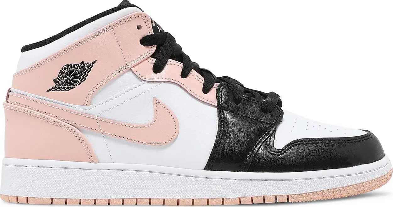 Giày Nike Air Jordan 1 Mid GS 'Crimson Tint' 554725-133 — kich-thuoc: 36.5