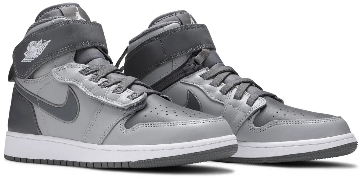 Giày Nike Air Jordan 1 High FlyEase GS 'Light Smoke Grey'  DC7986-003 — ảnh 4