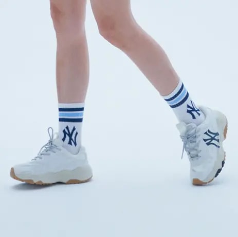 Giày MLB Bigball Chunky Lite New York Yankees 'White' 3ASHC311N-50WHS — ảnh 2