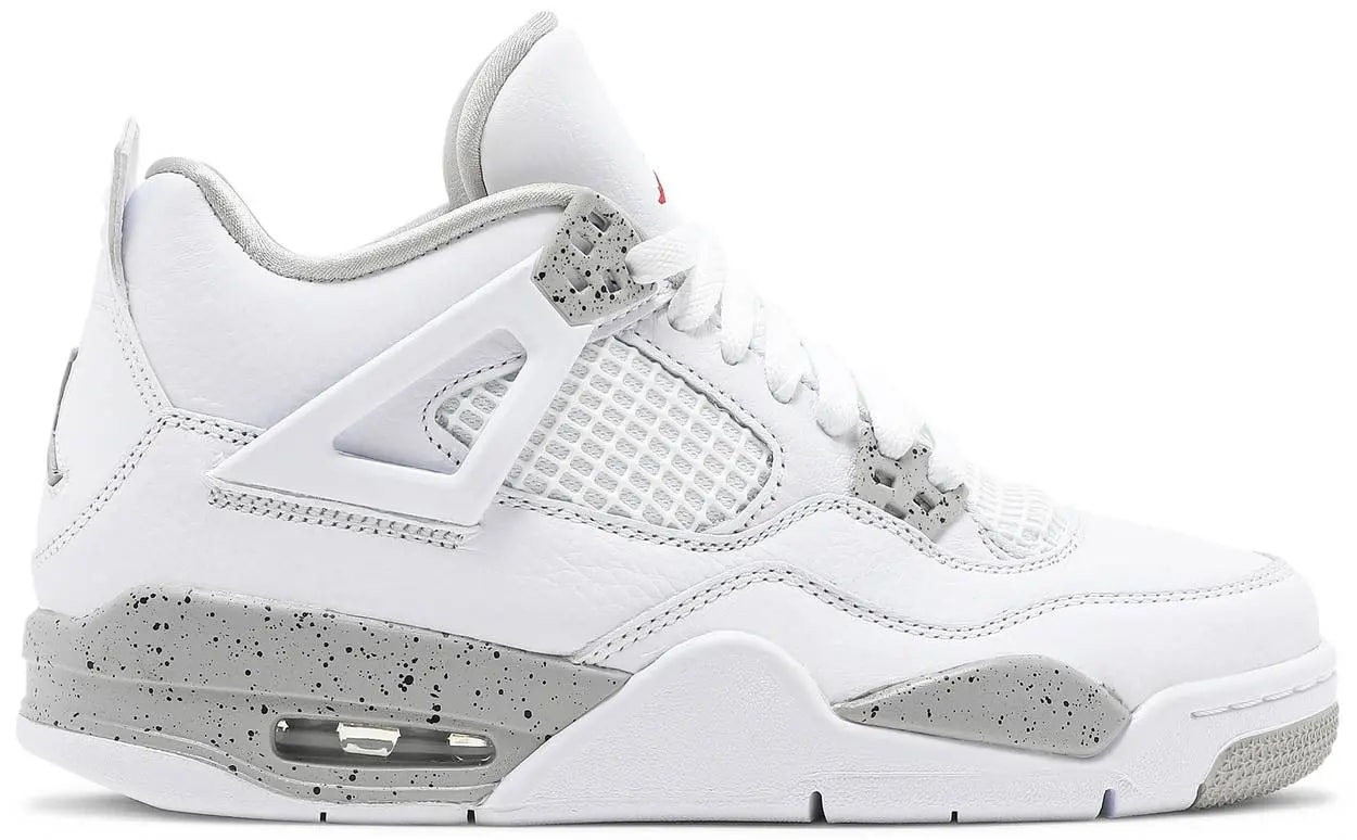 Giày Nike Air Jordan 4 Retro GS 'White Oreo' DJ4699-100 — kich-thuoc: 36.5