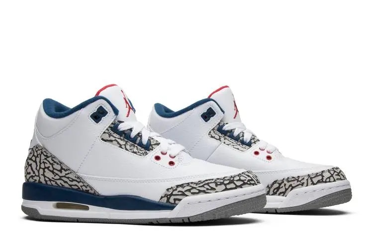 Giày Nike Air Jordan 3 Retro OG BG 'True Blue' 2016 854261-106 — ảnh 5