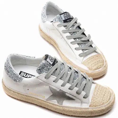 Giày Golden Goose 19SS Superstar 'White Silver' G34WS590-O30 — ảnh 2