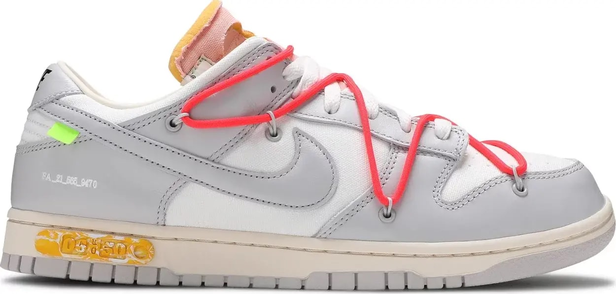 Giày Nike Off-White x Dunk Low 'Lot 06 Of 50' DM1602-110 — kich-thuoc: 40
