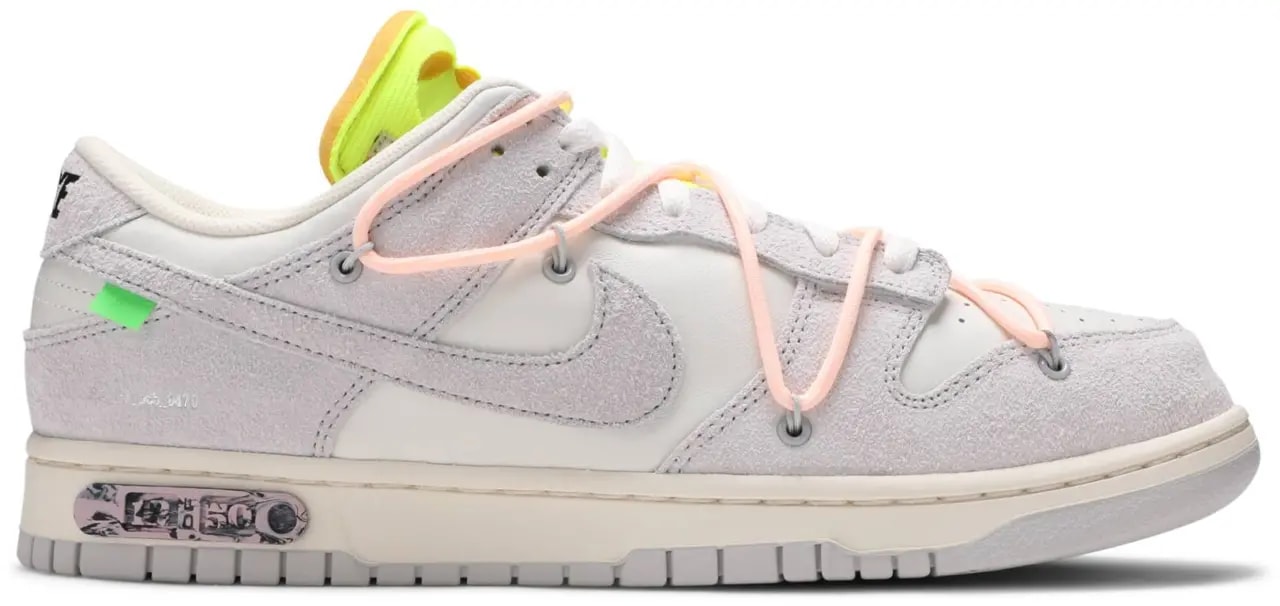 Giày Nike Off-White x Dunk Low 'Lot 12 Of 50' DJ0950-100 — kich-thuoc: lien-he-order