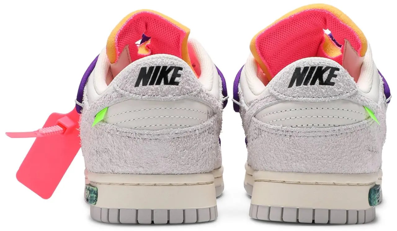 Giày Nike Off-White x Dunk Low 'Lot 15 Of 50' DJ0950-101 — ảnh 5