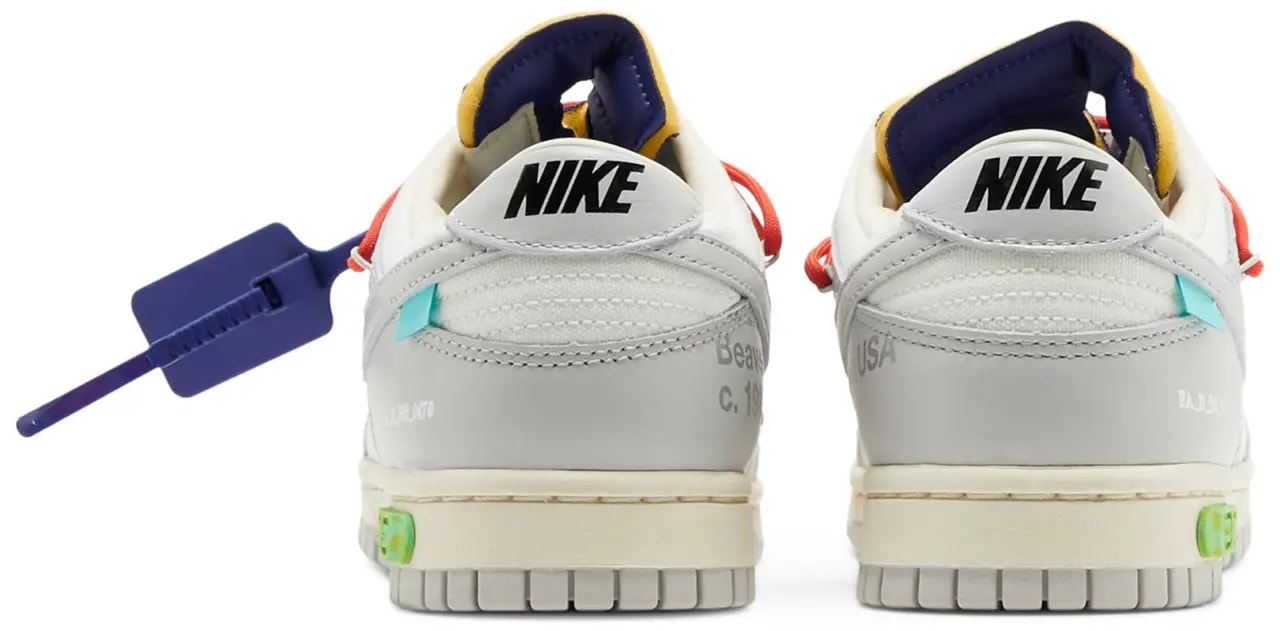 Giày Nike Off-White x Dunk Low 'Lot 23 Of 50' DM1602-126 — ảnh 4