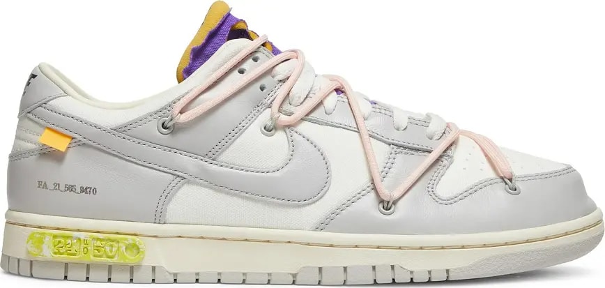 Giày Nike Off-White x Dunk Low 'Lot 24 Of 50' DM1602-119 — kich-thuoc: lien-he-order