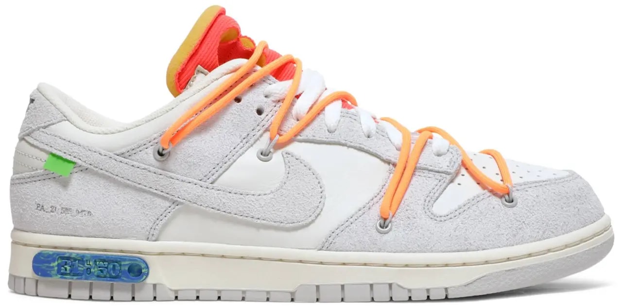 Giày Nike Off-White x Dunk Low 'Lot 31 of 50' DJ0950-116 — kich-thuoc: lien-he-order