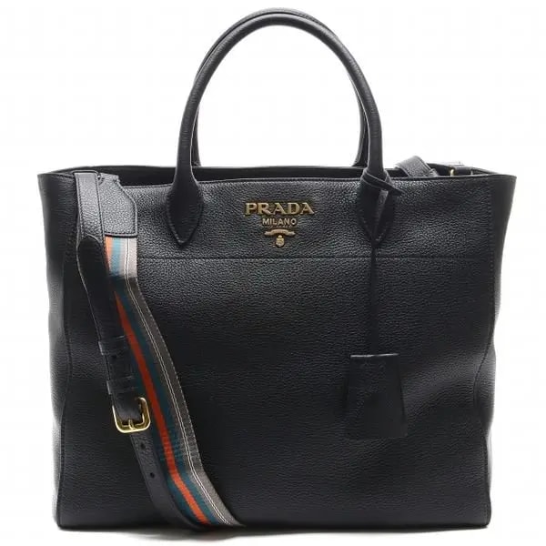 Túi Prada Lettering Logo Tote 'Black' 1BG194-2BBE-F0002-V-NOW