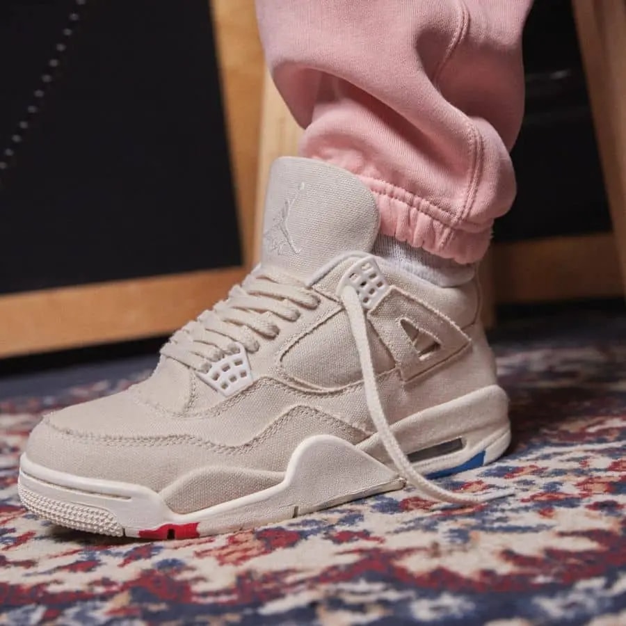 Giày Nike Air Jordan 4 Retro 'Sail' DQ4909-100 — ảnh 4