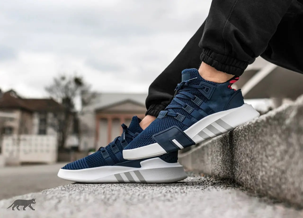 Giày Adidas EQT Basketball ADV 'Navy Real Coral' CQ2361 — ảnh 3