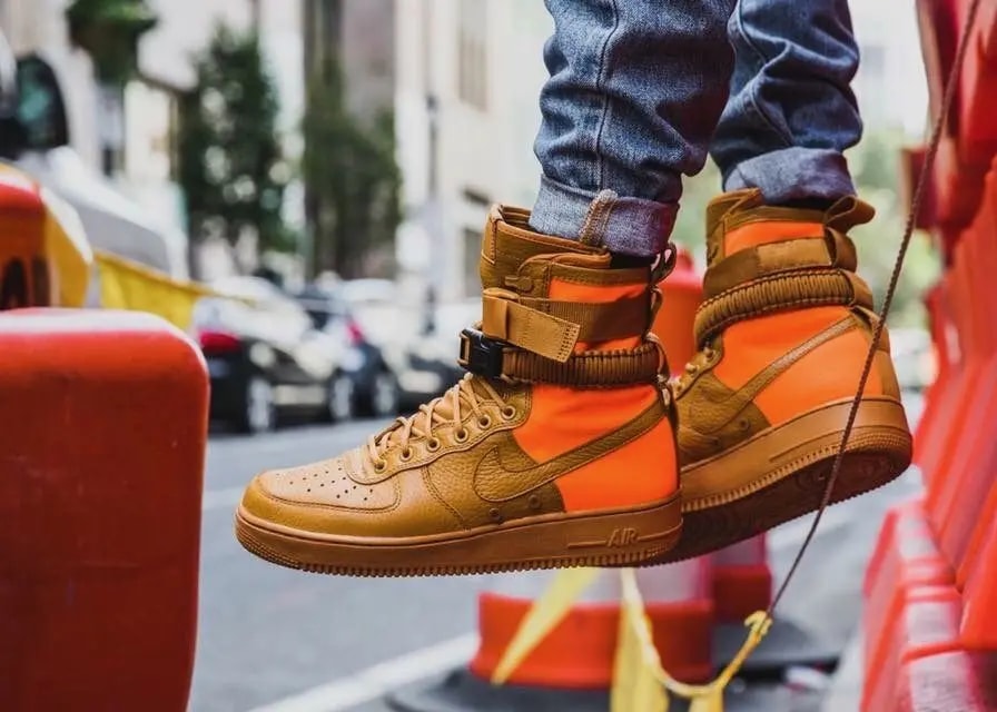 Giày Nike SF Air Force 1 High 'Desert Ochre' 903270-778 — ảnh 3